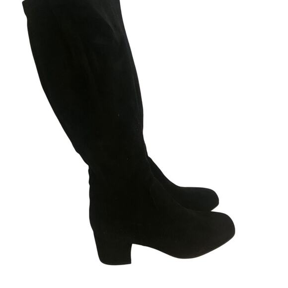 New Reaction Kenneth Cole Rida Stretch Knee High Boot Black 9.5M - Picture 4 of 8